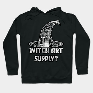 Witch Hat Art Supply Hoodie